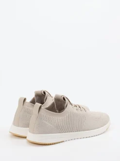Marc O'Polo – Strick-Sneaker aus Textil in Beige