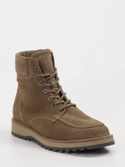 Marc O'Polo – Winterboots aus Veloursleder braun