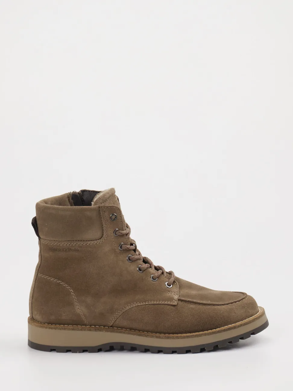 Marc O'Polo – Winterboots aus Veloursleder braun