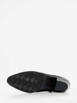 Maripé – Chelsea Boots aus Kalbleder schwarz glänzend