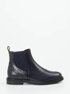 Maripé – Chelsea Boots aus Kalbleder in Dunkelblau
