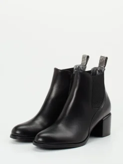 Maripé – Chelsea Boots aus Kalbleder Schwarz