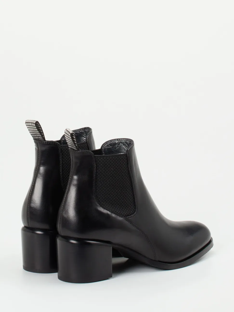 Maripé – Chelsea Boots aus Kalbleder Schwarz