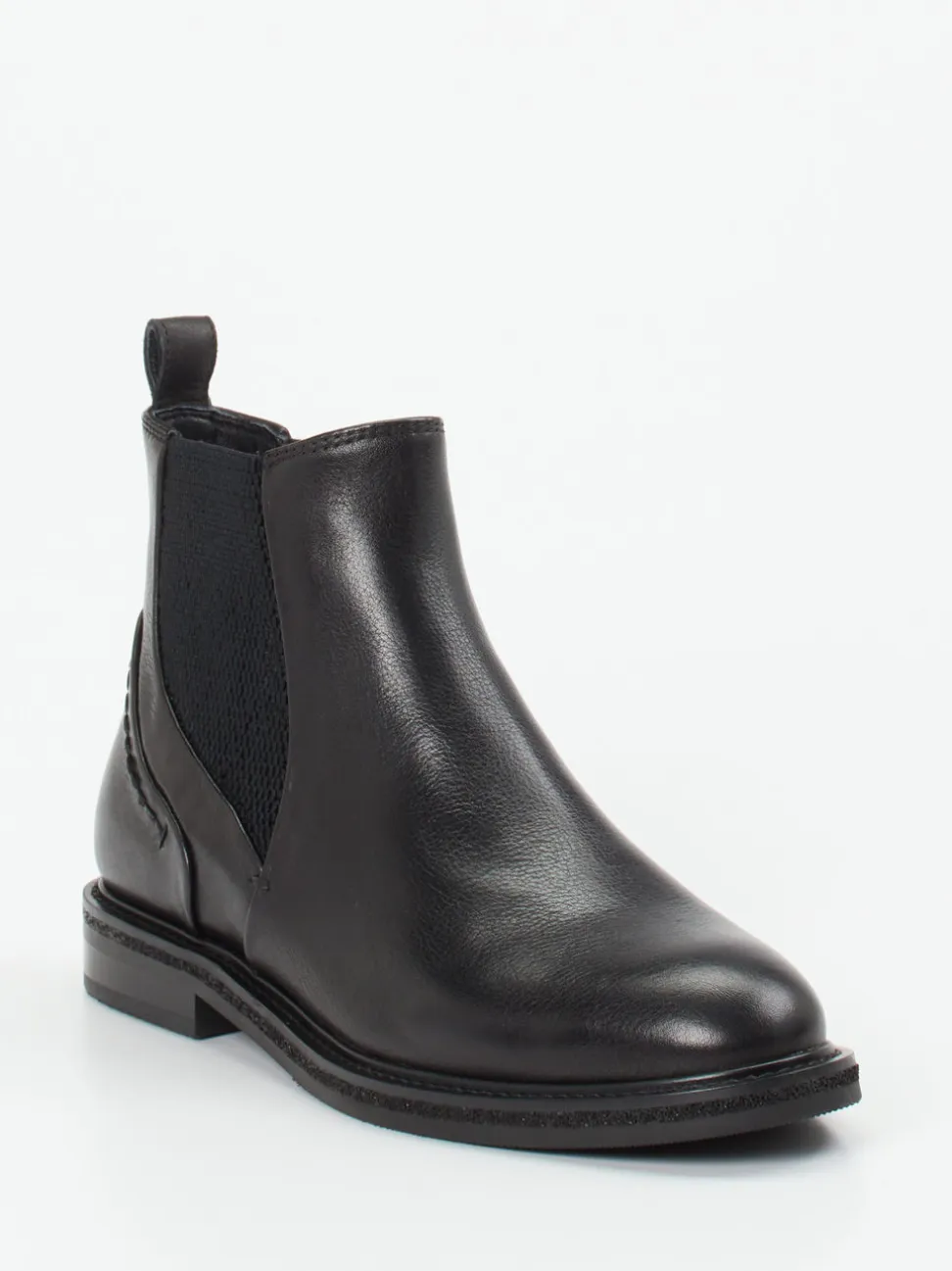 Maripé – Chelsea-Stiefelette aus Kalbleder schwarz