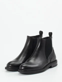 Maripé – Chelsea-Stiefelette aus Kalbleder schwarz