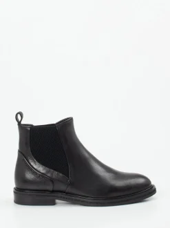 Maripé – Chelsea-Stiefelette aus Kalbleder schwarz