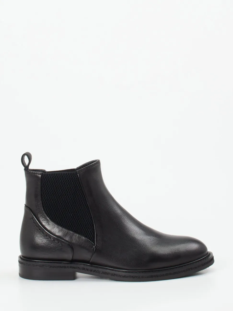 Maripé – Chelsea-Stiefelette aus Kalbleder schwarz