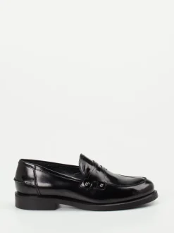 Maripé – Loafer aus Hochglanzleder Schwarz