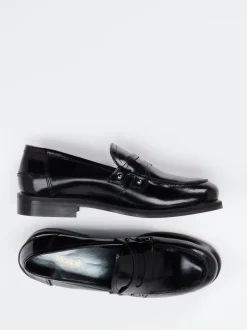 Maripé – Loafer aus Hochglanzleder Schwarz