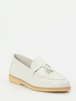 Maripé – Loafer aus Kalbleder in Offwhite
