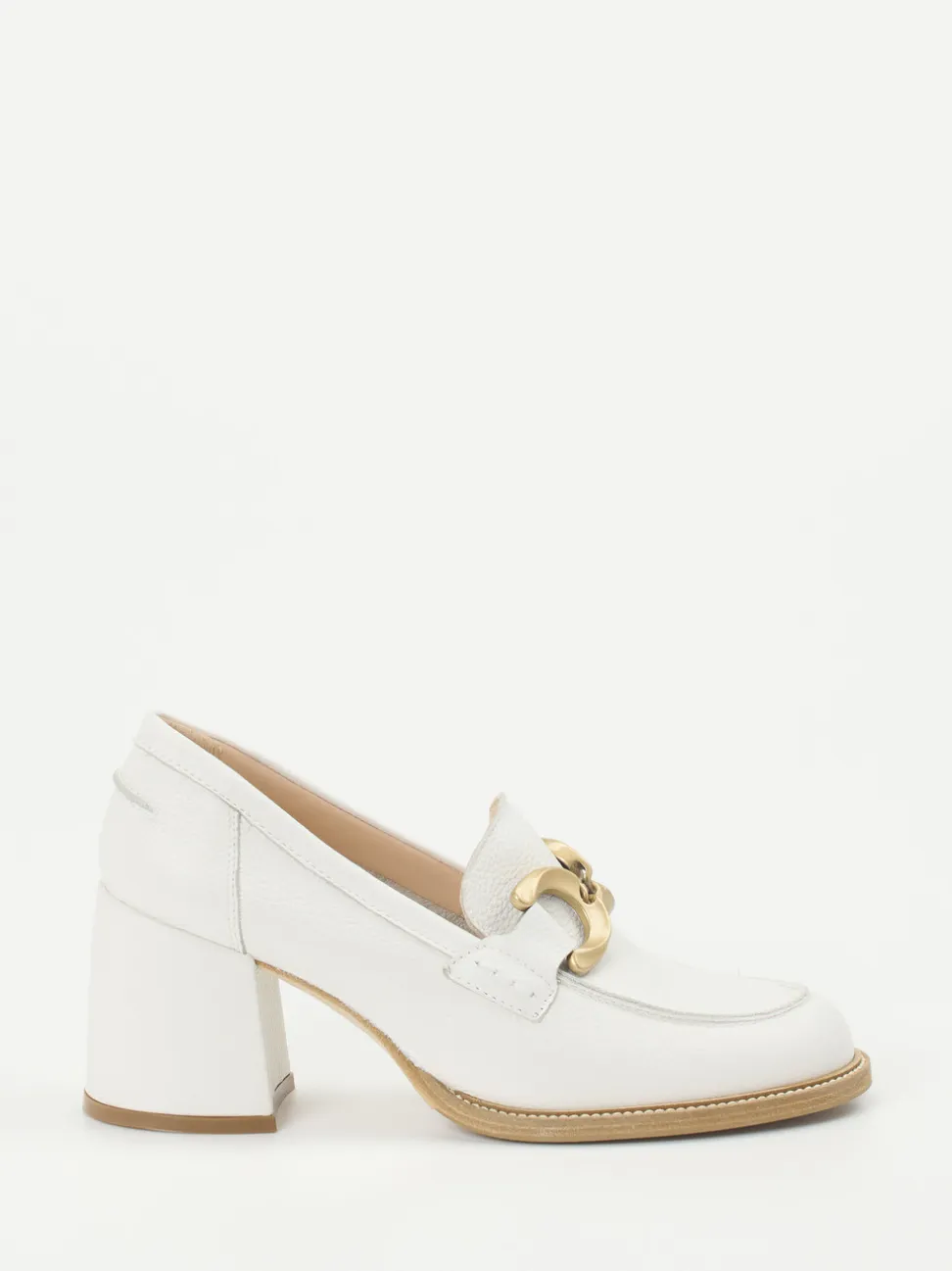 Maripé – Loafer aus Kalbleder in Offwhite