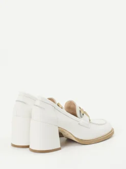 Maripé – Loafer aus Kalbleder in Offwhite