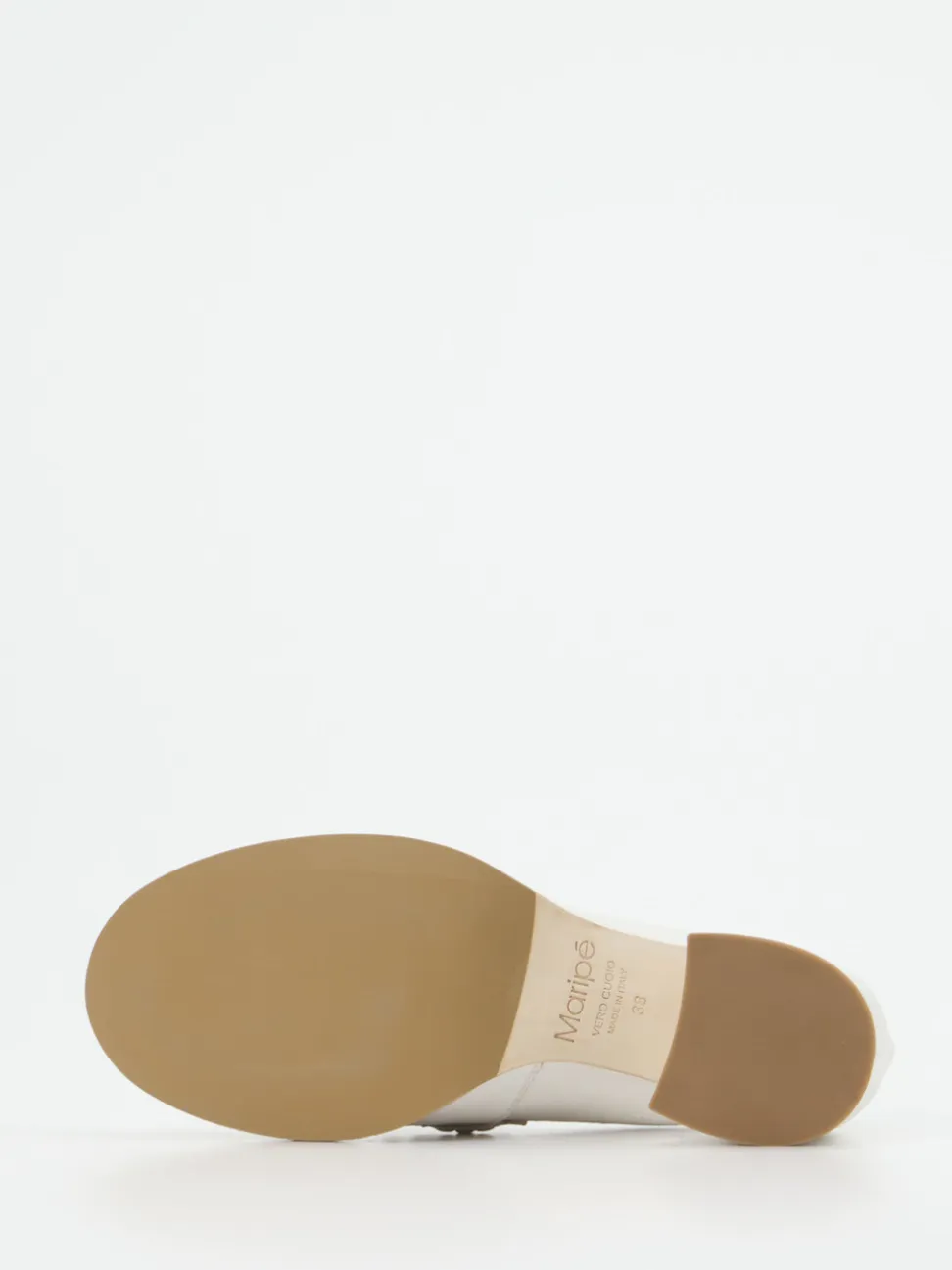 Maripé – Loafer aus Kalbleder in Offwhite