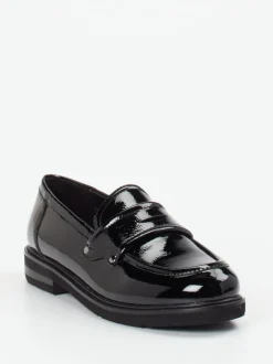 Maripé – Loafer aus Lackleder Schwarz