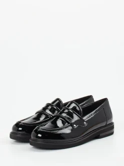 Maripé – Loafer aus Lackleder Schwarz