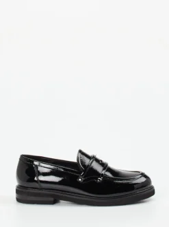 Maripé – Loafer aus Lackleder Schwarz