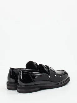 Maripé – Loafer aus Lackleder Schwarz