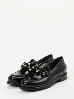 Maripé – Loafer aus Lackleder in Schwarzglanz
