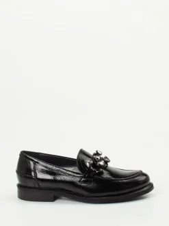 Maripé – Loafer aus Lackleder in Schwarzglanz