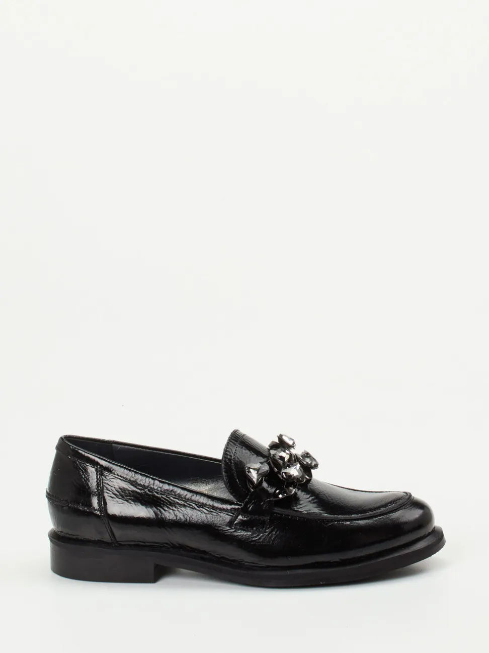Maripé – Loafer aus Lackleder in Schwarzglanz