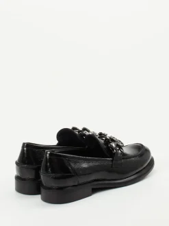 Maripé – Loafer aus Lackleder in Schwarzglanz
