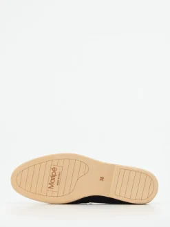 Maripé – Loafer aus Veloursleder Dunkelblau