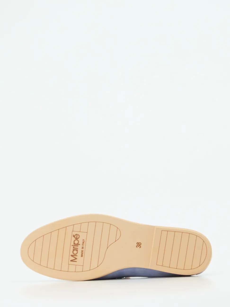 Maripé – Loafer aus Veloursleder Hellblau