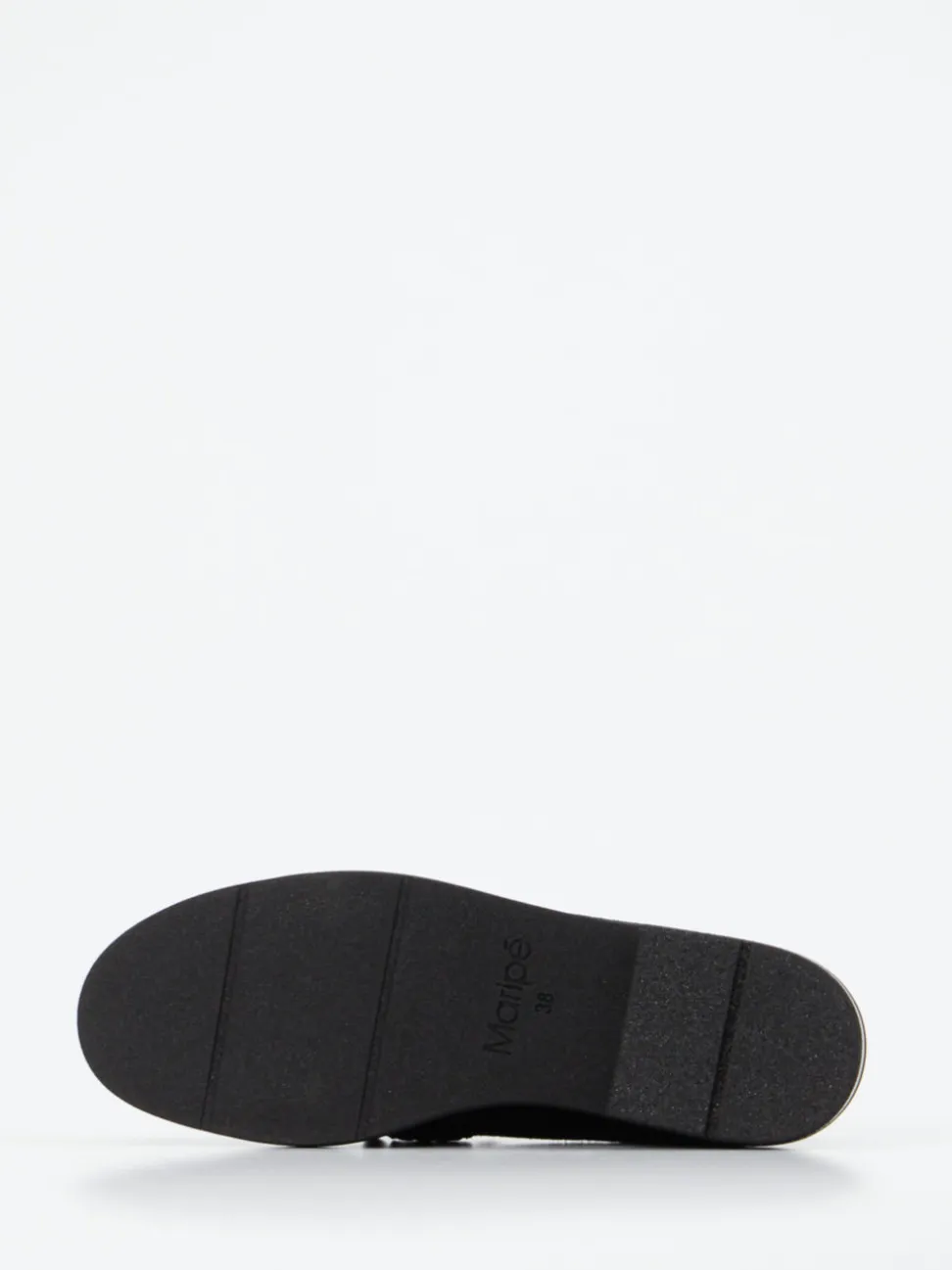 Maripé – Loafer aus Veloursleder Schwarz