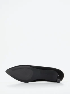 Maripé – Pumps aus Veloursleder schwarz