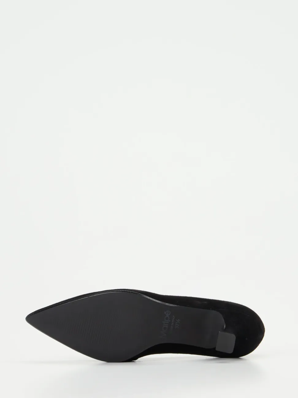 Maripé – Pumps aus Veloursleder schwarz
