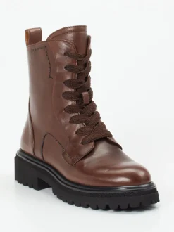 Maripé – Schnürboots aus Kalbleder in Braun