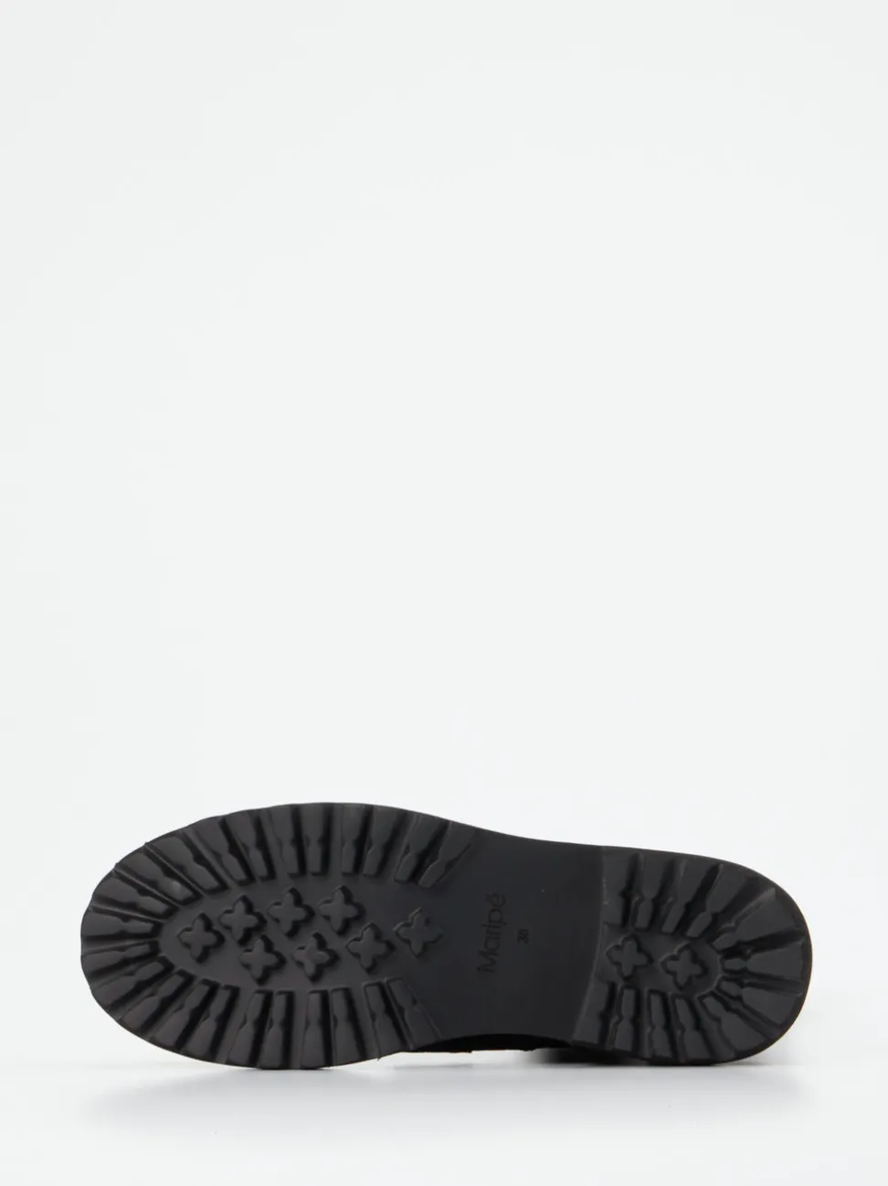 Maripé – Schnürboots aus Veloursleder Schwarz