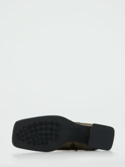 Maripé – Stiefelette aus Kalbleder olivbraun