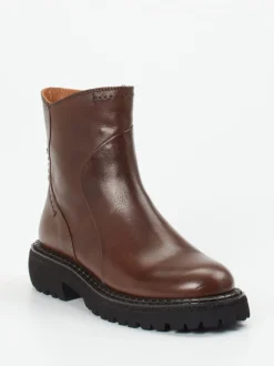 Maripé – Stiefeletten aus Kalbleder Dunkelbraun