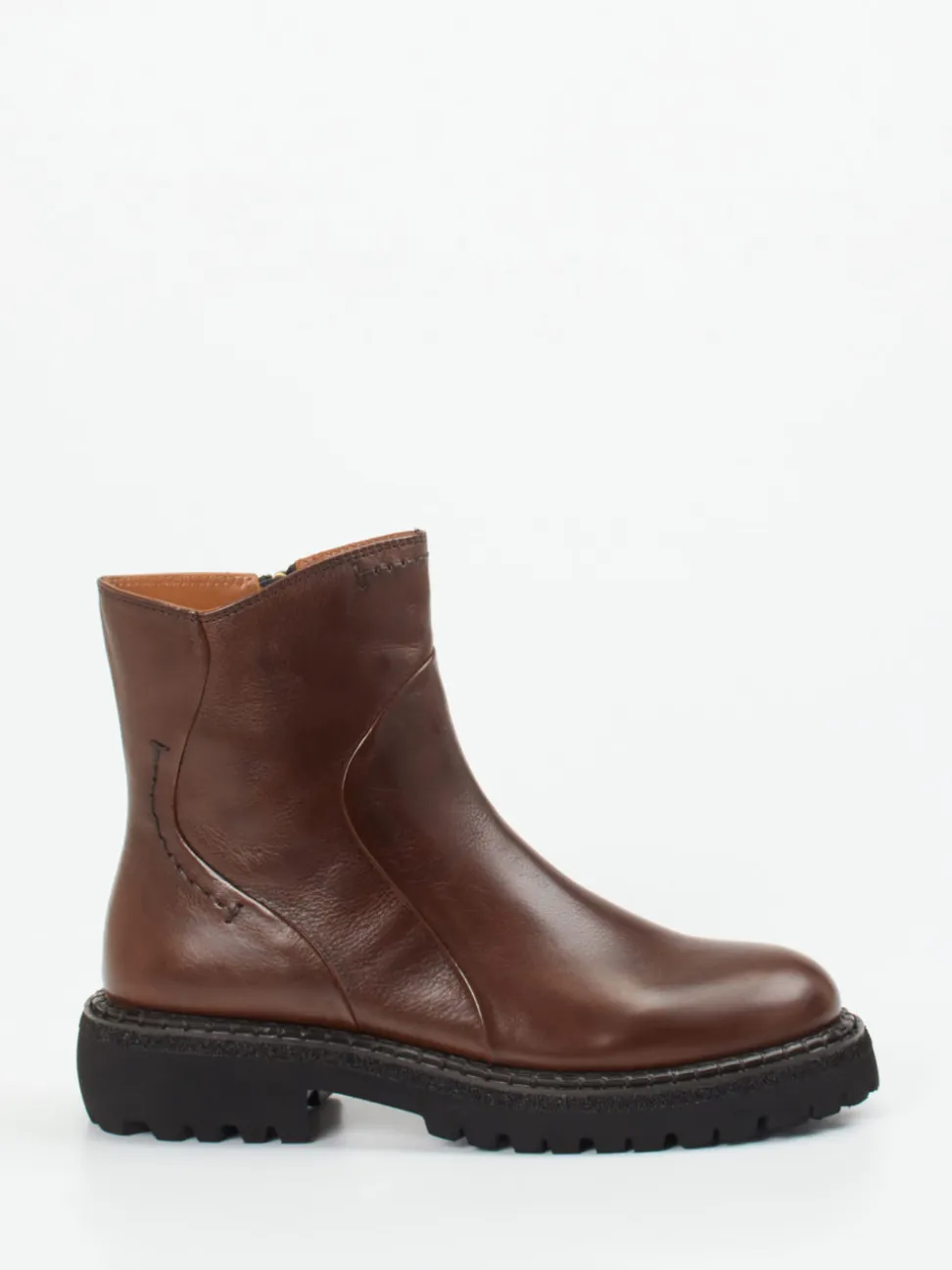 Maripé – Stiefeletten aus Kalbleder Dunkelbraun