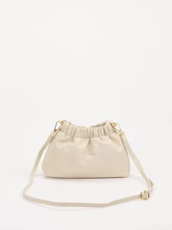Marlon Firenze – Crossbody Bag aus Kalbleder Beige