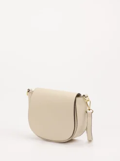 Marlon Firenze – Crossbody Bag aus Kalbleder cremeweiß
