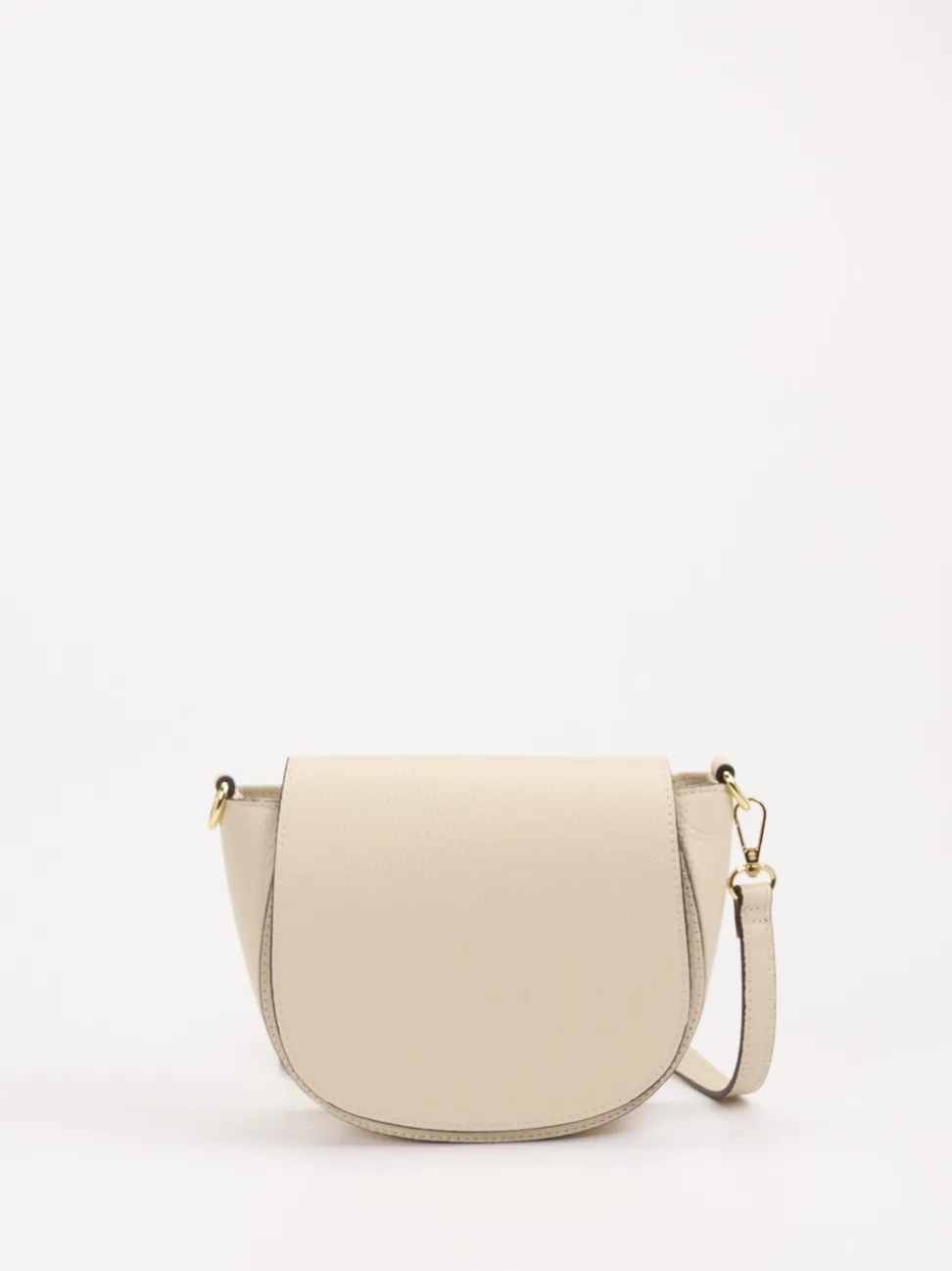 Marlon Firenze – Crossbody Bag aus Kalbleder cremeweiß
