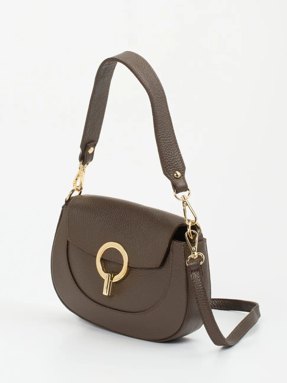 Marlon Firenze – Crossbody Bag aus Kalbleder braun