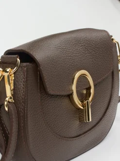 Marlon Firenze – Crossbody Bag aus Kalbleder braun