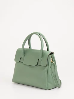 Marlon Firenze – Handtasche aus Kalbleder Salbeigrün