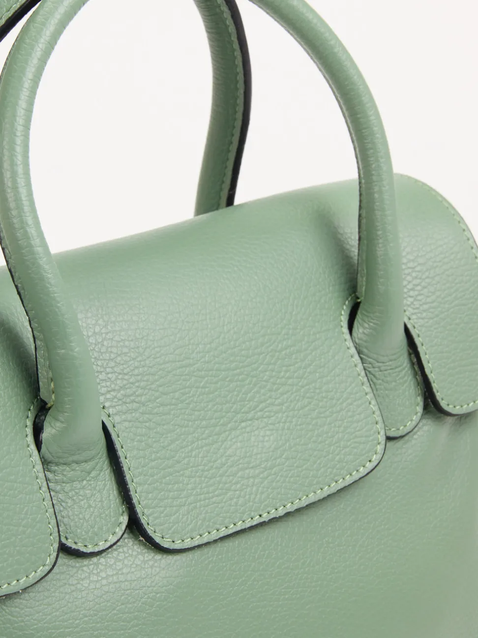Marlon Firenze – Handtasche aus Kalbleder Salbeigrün