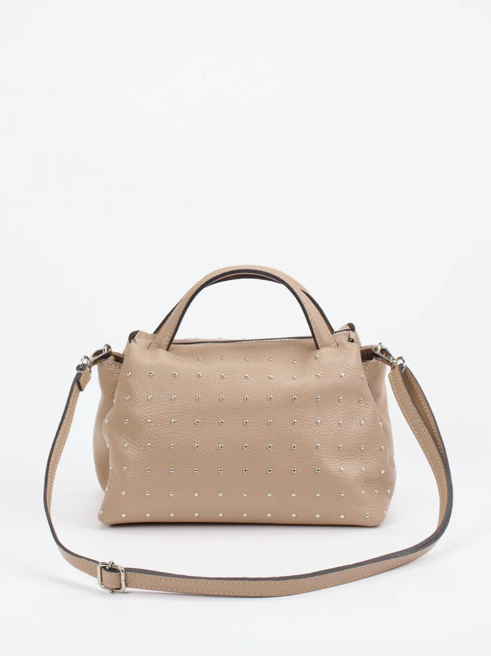 Marlon Firenze – Handtasche aus Kalbleder beigebraun