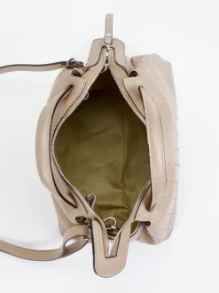 Marlon Firenze – Handtasche aus Kalbleder beigebraun