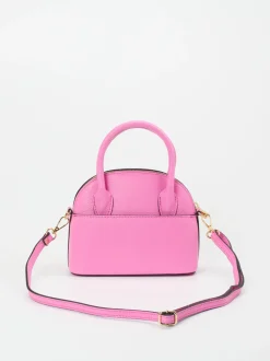 Marlon Firenze – Micro-Bag aus Kalbleder Pink
