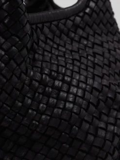 Marlon Firenze – Mini Bag aus Kalbleder in Schwarz