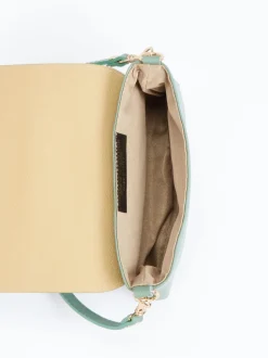 Marlon Firenze – Mini Bag aus Kalbleder Salbeigrün