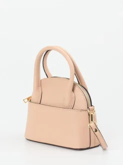 Marlon Firenze – Mini-Bag aus Kalbleder in Rosébeige
