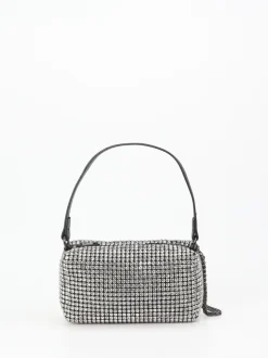 Marlon Firenze – Minitasche aus Metallicleder Silber