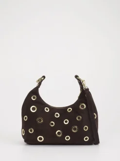 Marlon Firenze – Schultertasche aus Leder Dunkelbraun